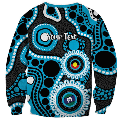 Sharks NAIDOC Week 2026 Personalised Sweatshirt 50 Years of Deadly Aboriginal Art