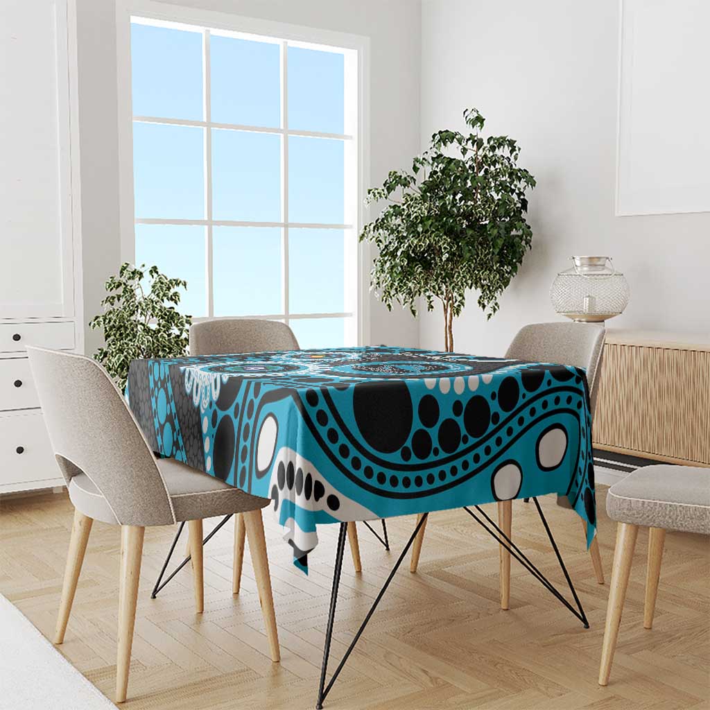 Sharks NAIDOC Week 2026 Personalised Tablecloth 50 Years of Deadly Aboriginal Art