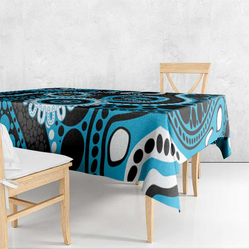 Sharks NAIDOC Week 2026 Personalised Tablecloth 50 Years of Deadly Aboriginal Art