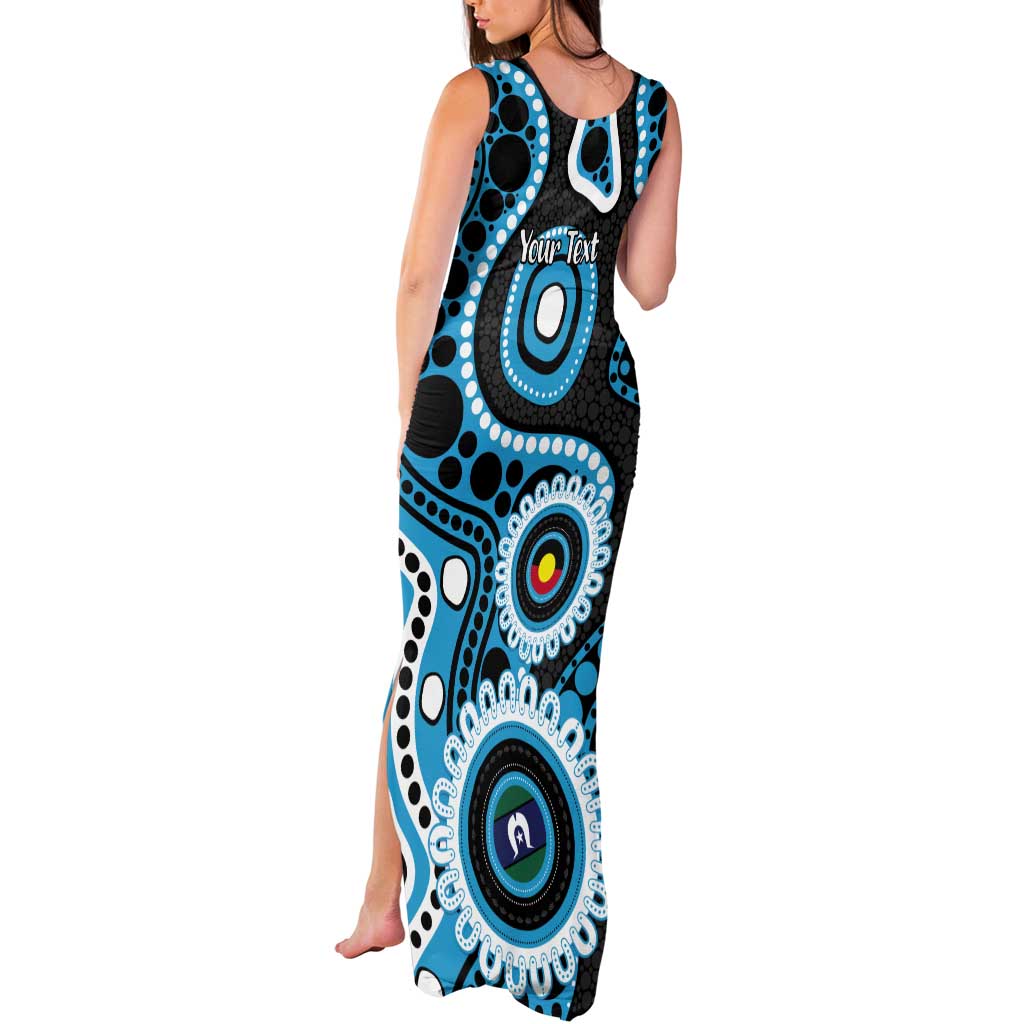 Sharks NAIDOC Week 2026 Personalised Tank Maxi Dress 50 Years of Deadly Aboriginal Art