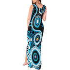 Sharks NAIDOC Week 2026 Personalised Tank Maxi Dress 50 Years of Deadly Aboriginal Art