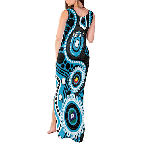 Sharks NAIDOC Week 2026 Personalised Tank Maxi Dress 50 Years of Deadly Aboriginal Art
