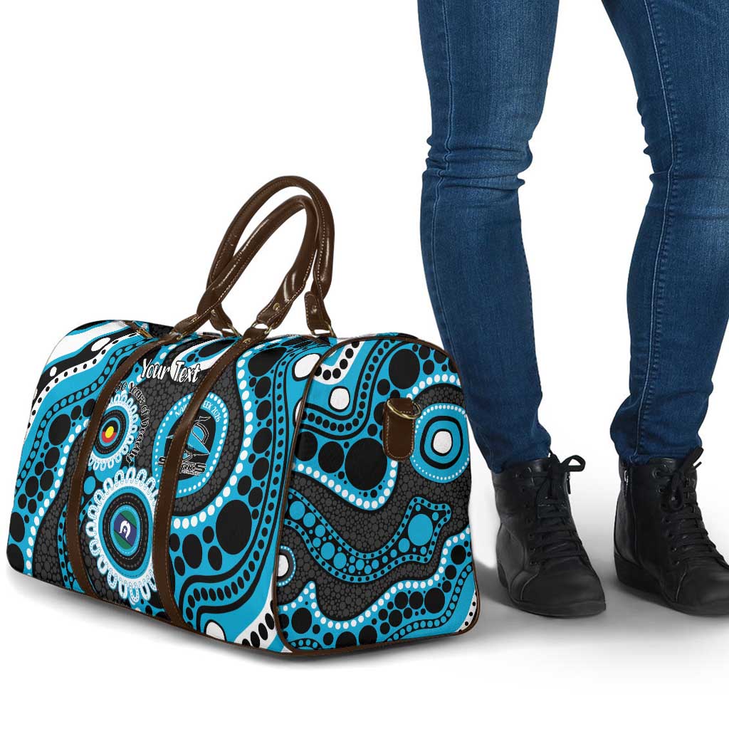 Sharks NAIDOC Week 2026 Personalised Travel Bag 50 Years of Deadly Aboriginal Art