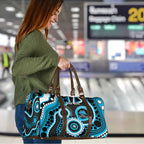 Sharks NAIDOC Week 2026 Personalised Travel Bag 50 Years of Deadly Aboriginal Art