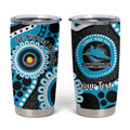 Sharks NAIDOC Week 2026 Personalised Tumbler Cup 50 Years of Deadly Aboriginal Art