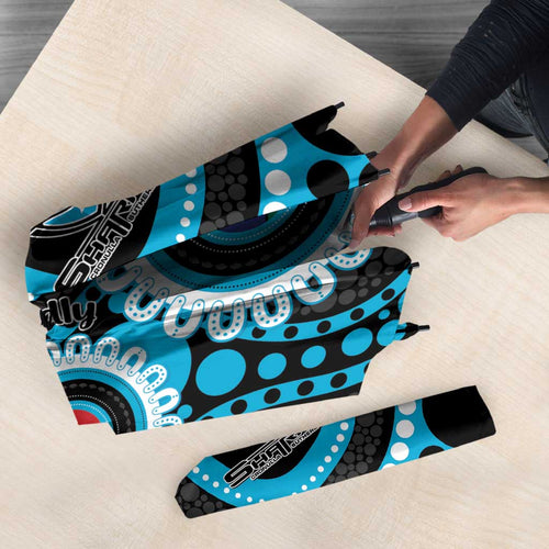 Sharks NAIDOC Week 2026 Personalised Umbrella 50 Years of Deadly Aboriginal Art