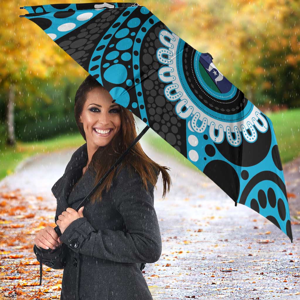 Sharks NAIDOC Week 2026 Personalised Umbrella 50 Years of Deadly Aboriginal Art