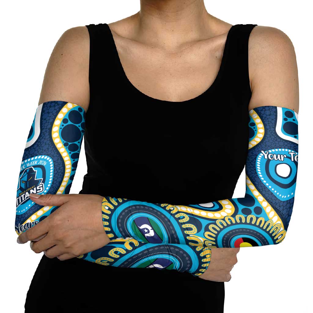 Titans NAIDOC Week 2026 Personalised Arm Sleeves 50 Years of Deadly Aboriginal Art