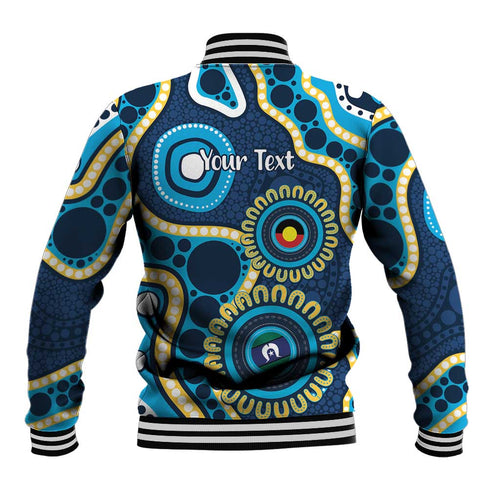 Titans NAIDOC Week 2026 Personalised Baseball Jacket 50 Years of Deadly Aboriginal Art