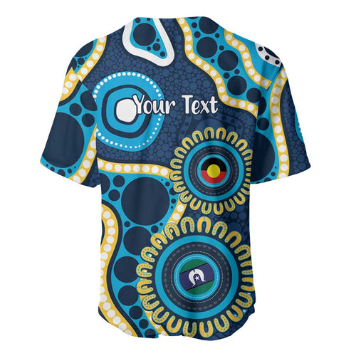 Titans NAIDOC Week 2026 Personalised Baseball Jersey 50 Years of Deadly Aboriginal Art
