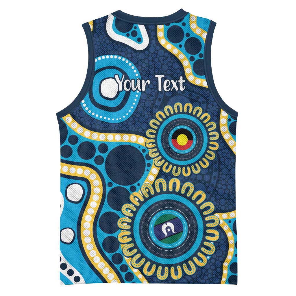 Titans NAIDOC Week 2026 Personalised Basketball Jersey 50 Years of Deadly Aboriginal Art