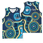 Titans NAIDOC Week 2026 Personalised Basketball Jersey 50 Years of Deadly Aboriginal Art