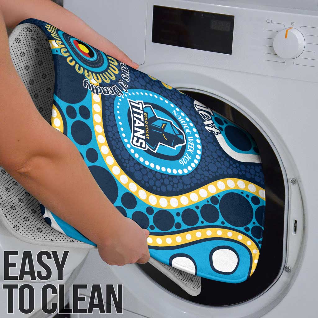 Titans NAIDOC Week 2026 Personalised Bathroom Set 50 Years of Deadly Aboriginal Art
