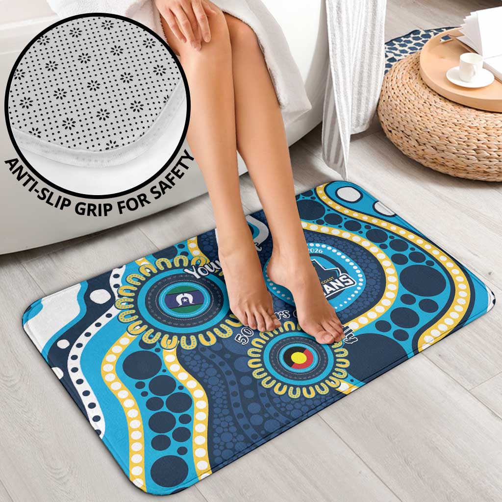 Titans NAIDOC Week 2026 Personalised Bathroom Set 50 Years of Deadly Aboriginal Art