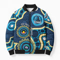 Titans NAIDOC Week 2026 Personalised Bomber Puffer Jacket 50 Years of Deadly Aboriginal Art