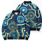 Titans NAIDOC Week 2026 Personalised Bomber Puffer Jacket 50 Years of Deadly Aboriginal Art