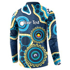 Titans NAIDOC Week 2026 Personalised Button Sweatshirt 50 Years of Deadly Aboriginal Art