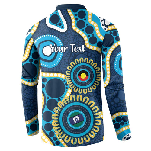 Titans NAIDOC Week 2026 Personalised Button Sweatshirt 50 Years of Deadly Aboriginal Art