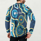 Titans NAIDOC Week 2026 Personalised Button Sweatshirt 50 Years of Deadly Aboriginal Art