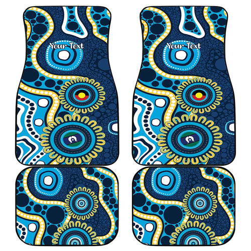 Titans NAIDOC Week 2026 Personalised Car Mats 50 Years of Deadly Aboriginal Art