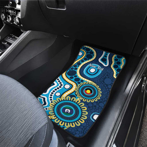 Titans NAIDOC Week 2026 Personalised Car Mats 50 Years of Deadly Aboriginal Art