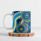 Titans NAIDOC Week 2026 Personalised Ceramic Mug 50 Years of Deadly Aboriginal Art