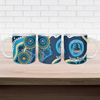 Titans NAIDOC Week 2026 Personalised Ceramic Mug 50 Years of Deadly Aboriginal Art