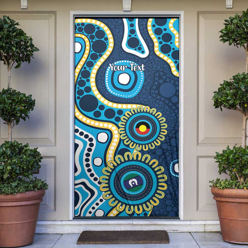 Titans NAIDOC Week 2026 Personalised Door Cover 50 Years of Deadly Aboriginal Art