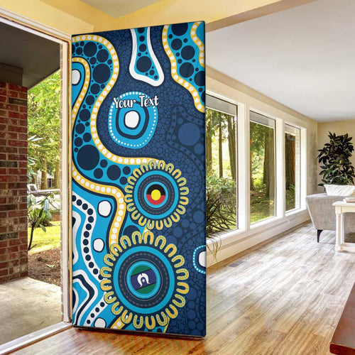 Titans NAIDOC Week 2026 Personalised Door Cover 50 Years of Deadly Aboriginal Art