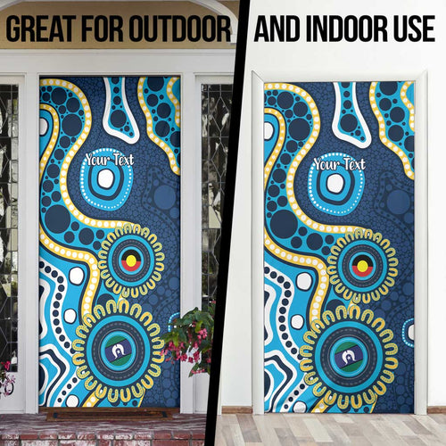 Titans NAIDOC Week 2026 Personalised Door Cover 50 Years of Deadly Aboriginal Art