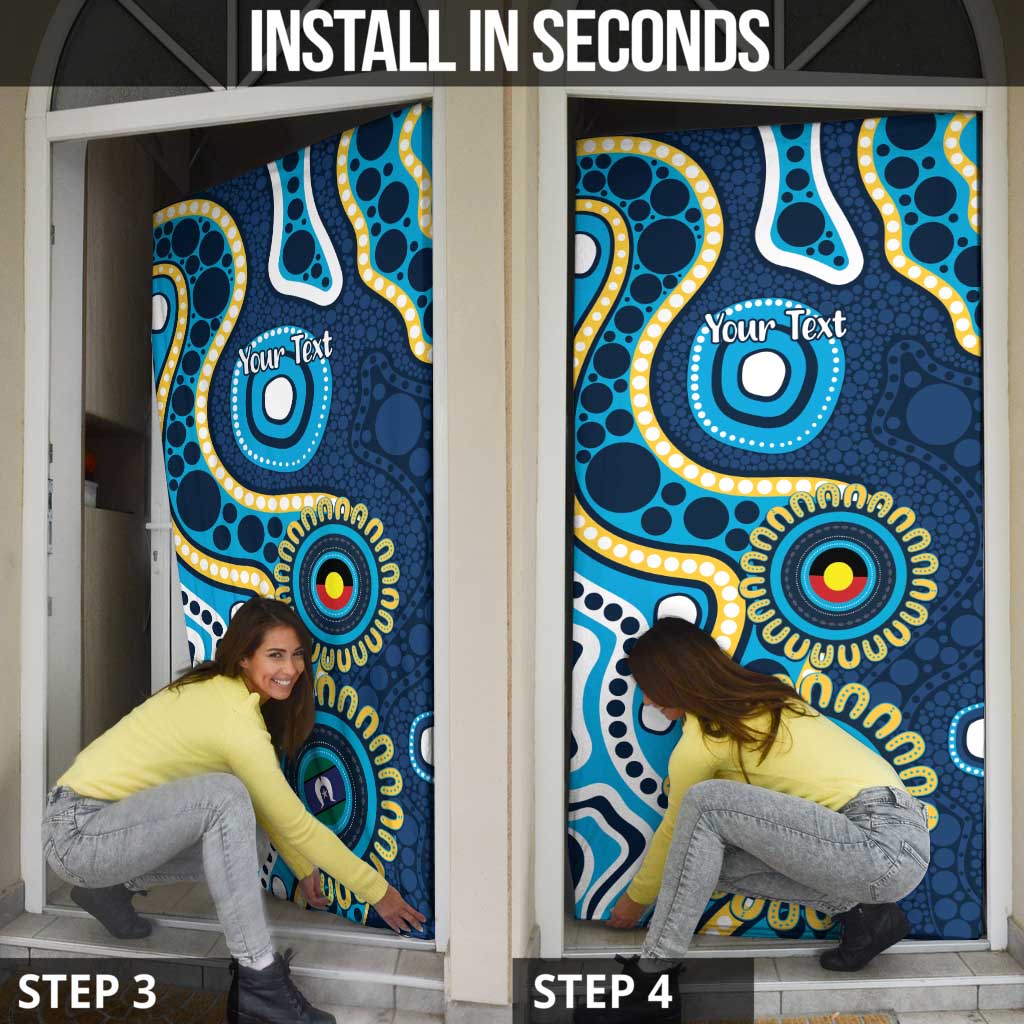Titans NAIDOC Week 2026 Personalised Door Cover 50 Years of Deadly Aboriginal Art