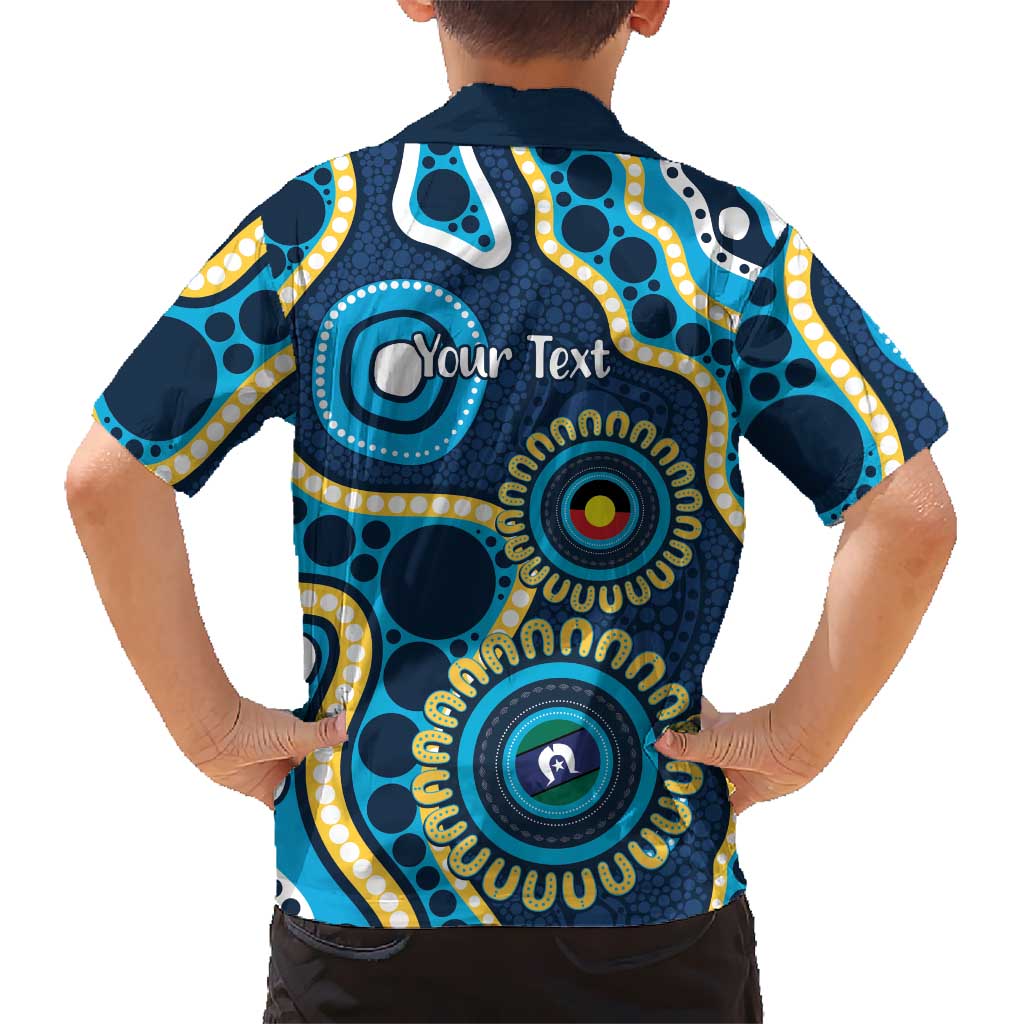 Titans NAIDOC Week 2026 Personalised Family Matching Long Sleeve Bodycon Dress and Hawaiian Shirt 50 Years of Deadly Aboriginal Art