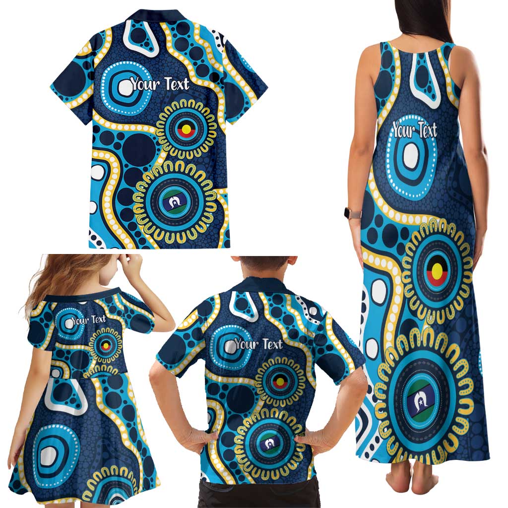 Titans NAIDOC Week 2026 Personalised Family Matching Tank Maxi Dress and Hawaiian Shirt 50 Years of Deadly Aboriginal Art