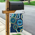 Titans NAIDOC Week 2026 Personalised Garden Flag 50 Years of Deadly Aboriginal Art
