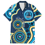 Titans NAIDOC Week 2026 Personalised Hawaiian Shirt 50 Years of Deadly Aboriginal Art