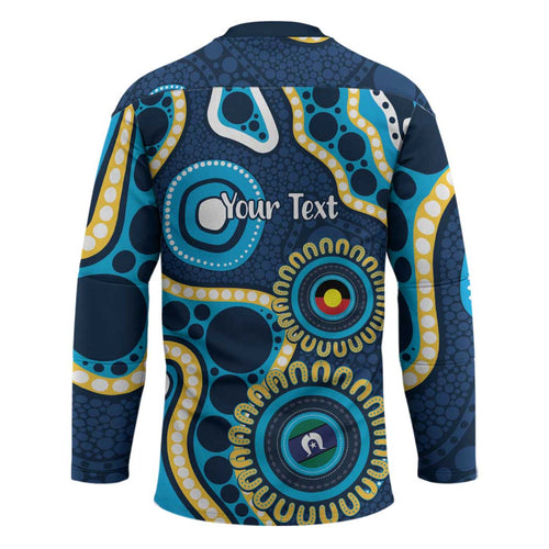 Titans NAIDOC Week 2026 Personalised Hockey Jersey 50 Years of Deadly Aboriginal Art