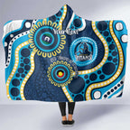 Titans NAIDOC Week 2026 Personalised Hooded Blanket 50 Years of Deadly Aboriginal Art