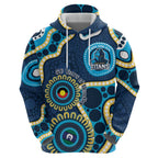 Titans NAIDOC Week 2026 Personalised Hoodie 50 Years of Deadly Aboriginal Art