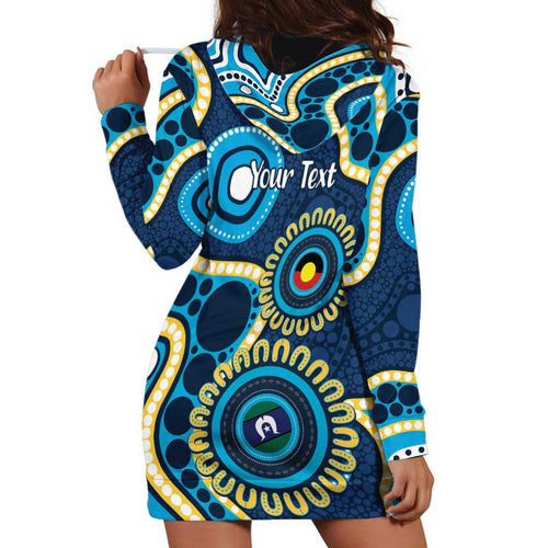 Titans NAIDOC Week 2026 Personalised Hoodie Dress 50 Years of Deadly Aboriginal Art