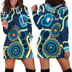 Titans NAIDOC Week 2026 Personalised Hoodie Dress 50 Years of Deadly Aboriginal Art