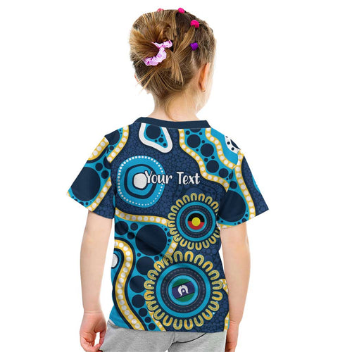 Titans NAIDOC Week 2026 Personalised Kid T Shirt 50 Years of Deadly Aboriginal Art