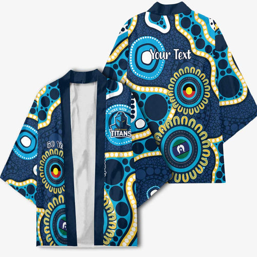 Titans NAIDOC Week 2026 Personalised Kimono 50 Years of Deadly Aboriginal Art
