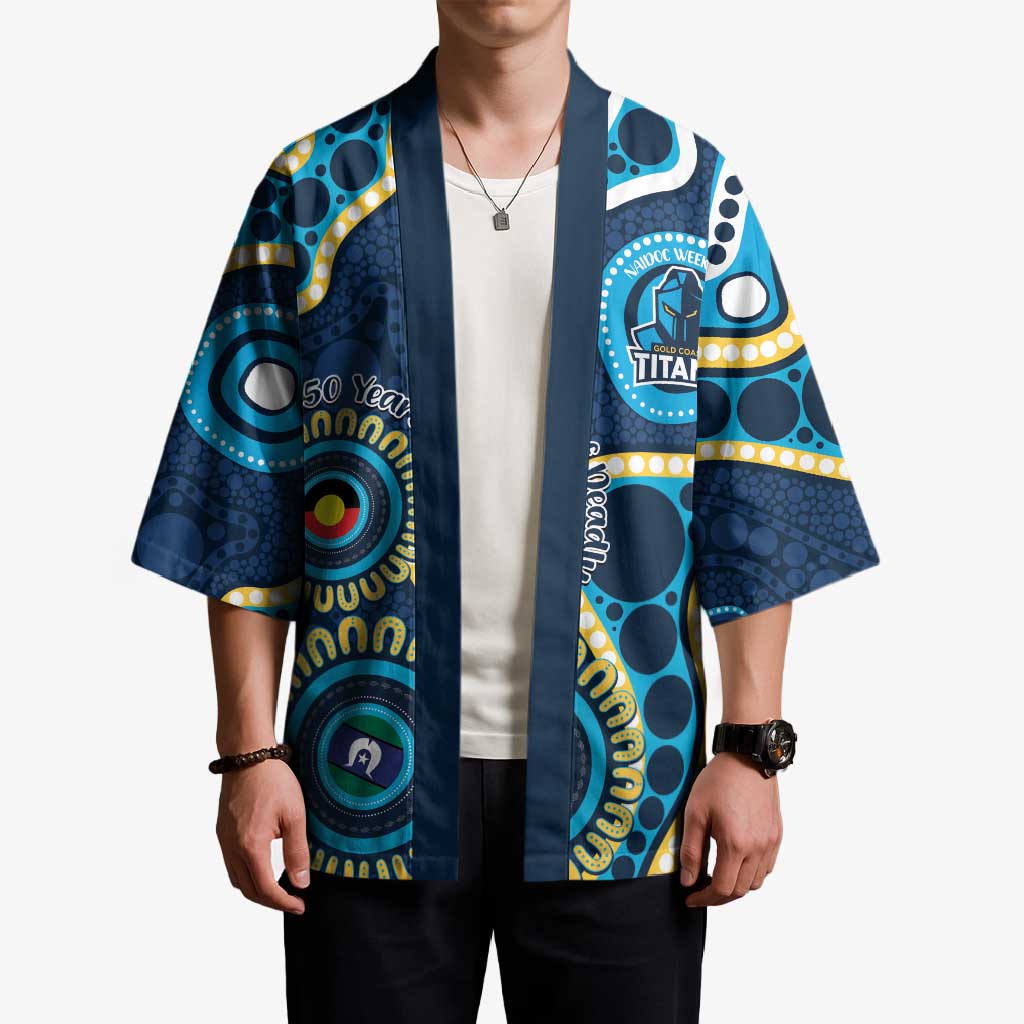 Titans NAIDOC Week 2026 Personalised Kimono 50 Years of Deadly Aboriginal Art