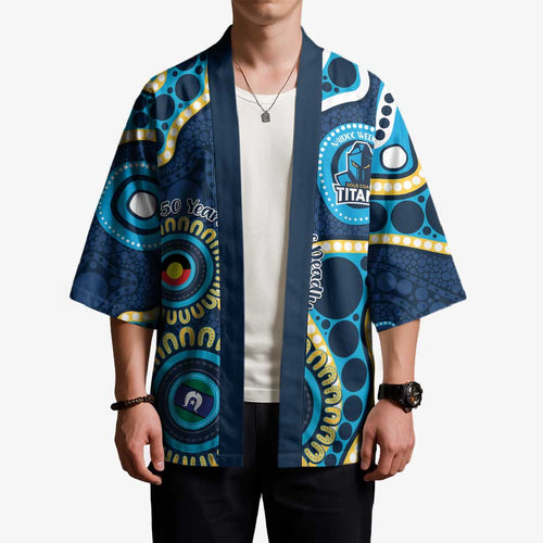 Titans NAIDOC Week 2026 Personalised Kimono 50 Years of Deadly Aboriginal Art