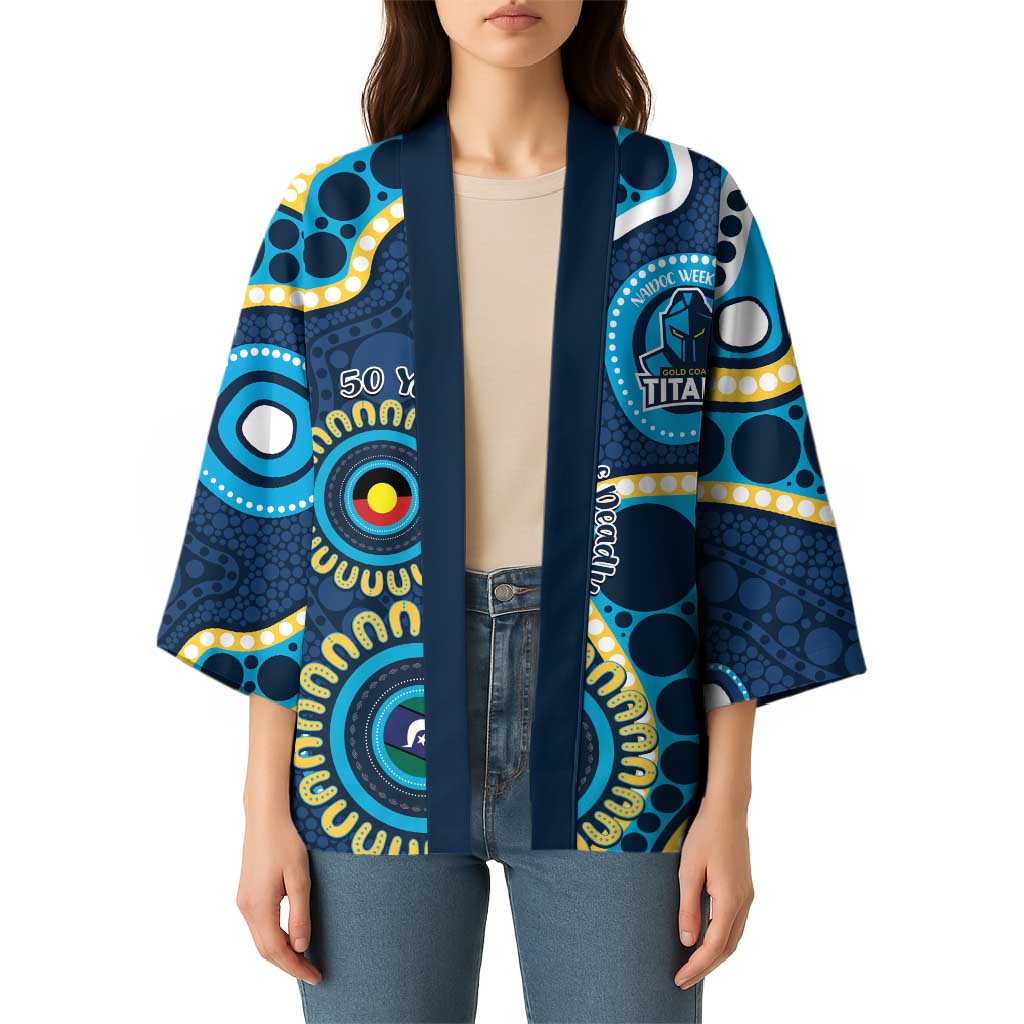 Titans NAIDOC Week 2026 Personalised Kimono 50 Years of Deadly Aboriginal Art
