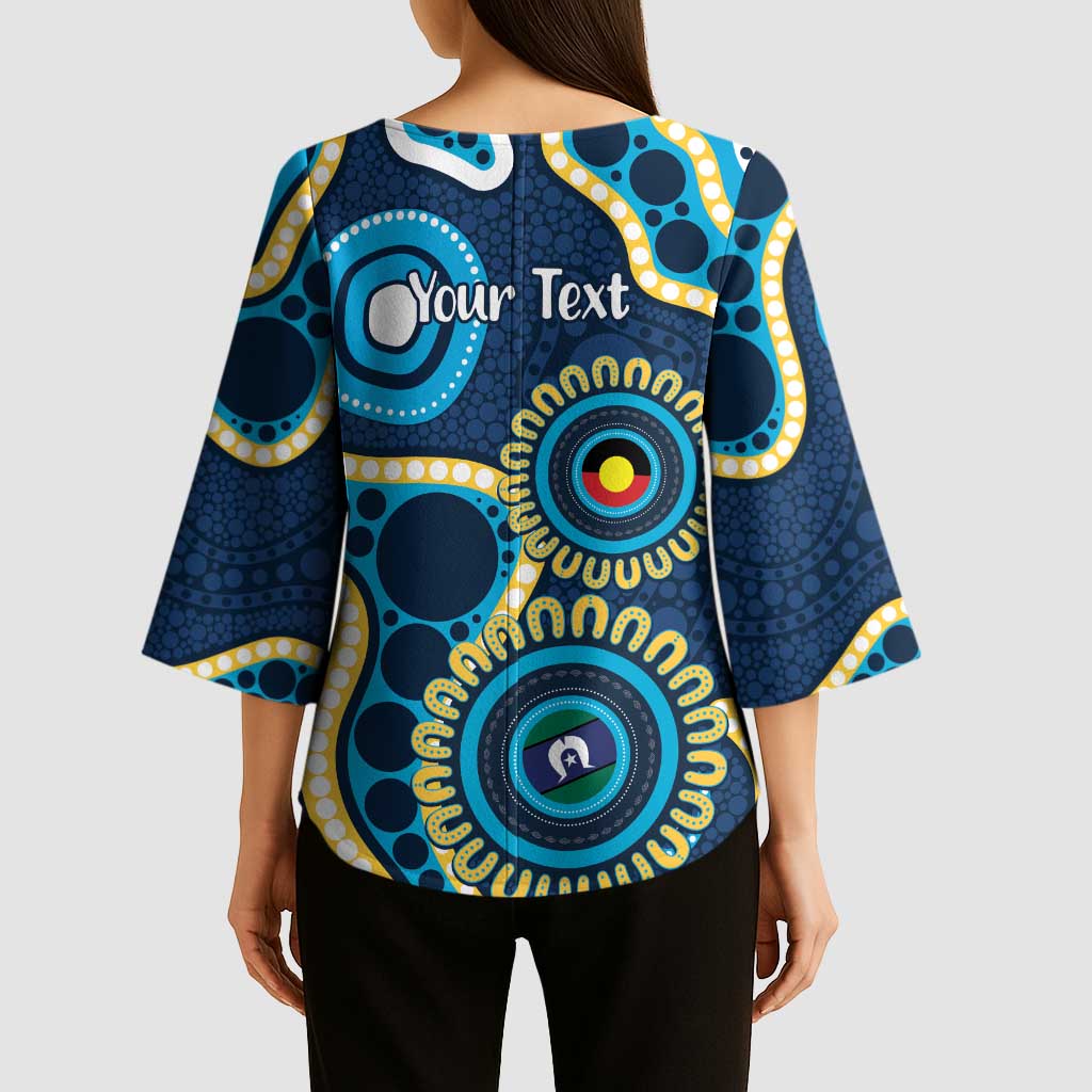 Titans NAIDOC Week 2026 Personalised Kimono Sleeve Blouse 50 Years of Deadly Aboriginal Art