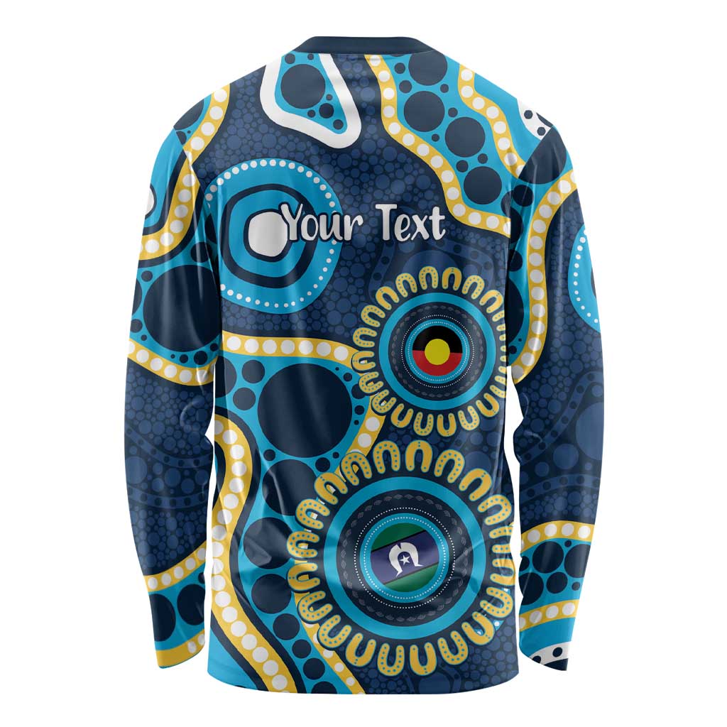 Titans NAIDOC Week 2026 Personalised Long Sleeve Shirt 50 Years of Deadly Aboriginal Art