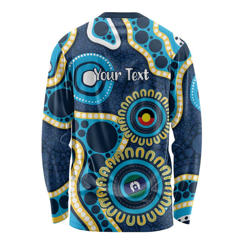 Titans NAIDOC Week 2026 Personalised Long Sleeve Shirt 50 Years of Deadly Aboriginal Art