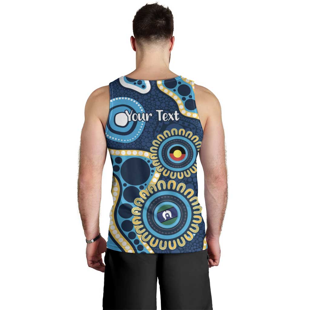 Titans NAIDOC Week 2026 Personalised Men Tank Top 50 Years of Deadly Aboriginal Art