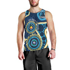 Titans NAIDOC Week 2026 Personalised Men Tank Top 50 Years of Deadly Aboriginal Art